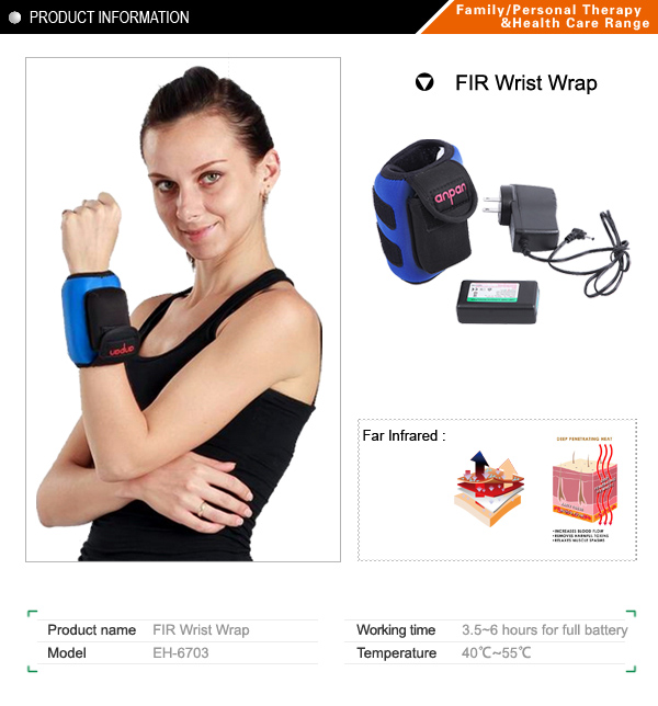 Far infrared wrist wrap