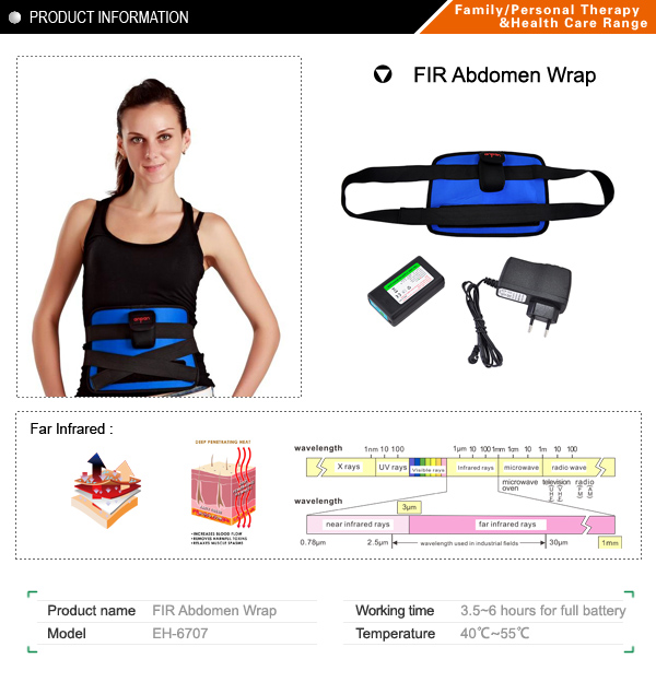 Far infrared Abdomen wrap