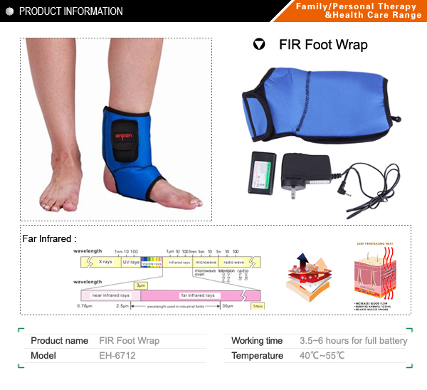 Far infrared  Foot wrap